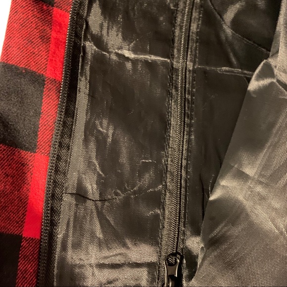 Monogram red and black check tote or purse & pouch - Picture 12 of 14